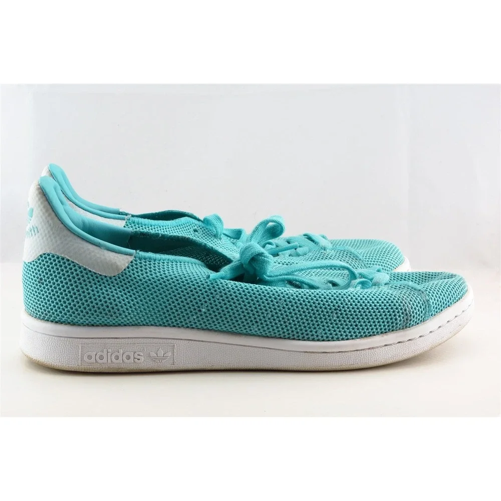 adidas Fashion Sneakers Blue Synthetic‎ Women 8 Medium Casual Shoes